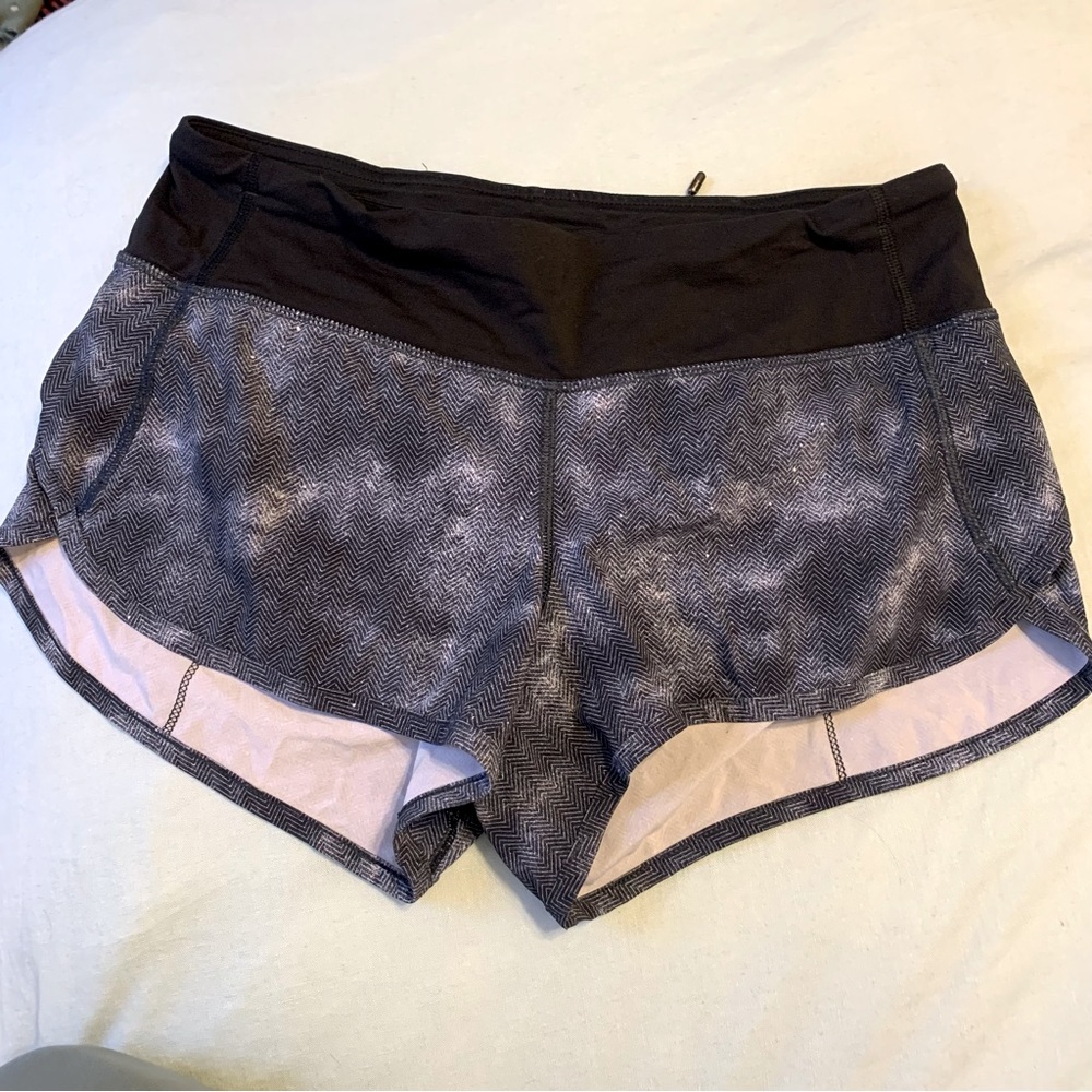 Lululemon speed shorts